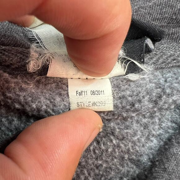 NFL Team Apparel STEELERS Football Hoodie Size L Gray NFL Graphic Sweatshirt - Picture 7 of 10